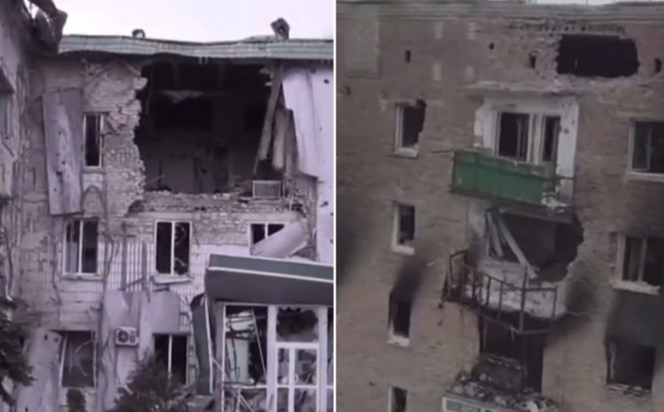 Целосно уништена локалната болница во источна Украина