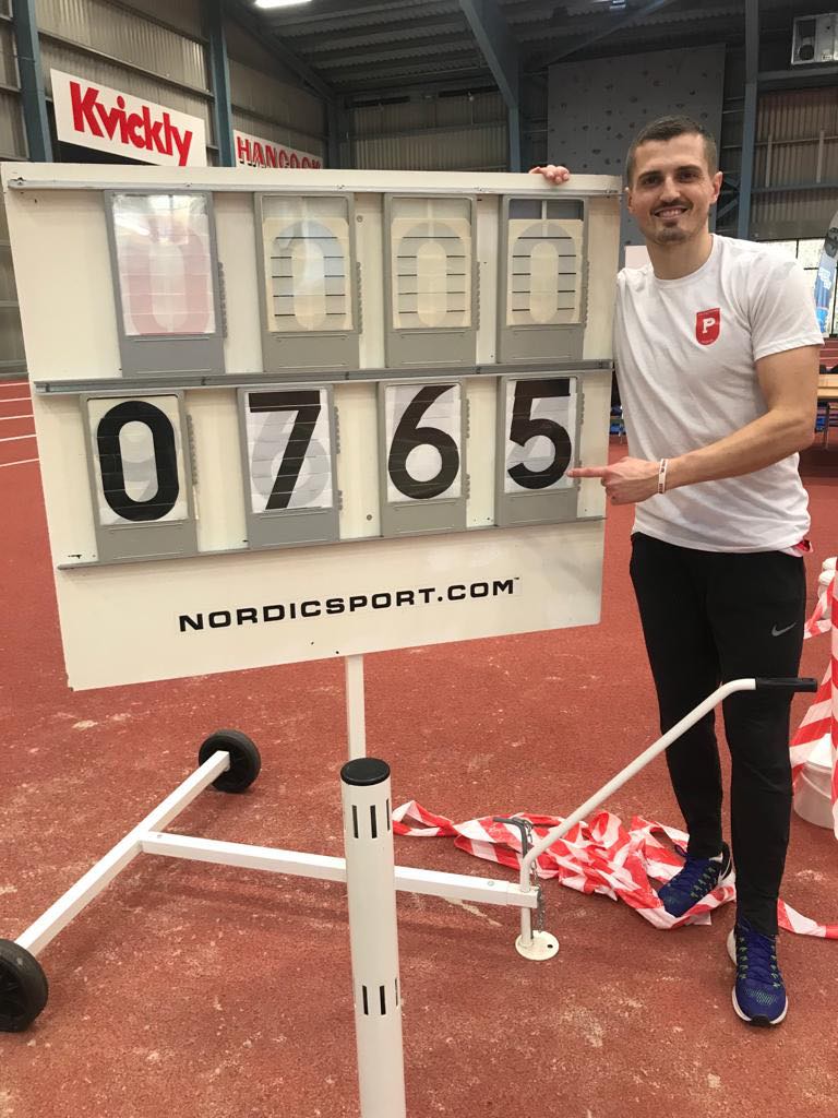 Трајковски постави нов државен рекорд во скок во далечина