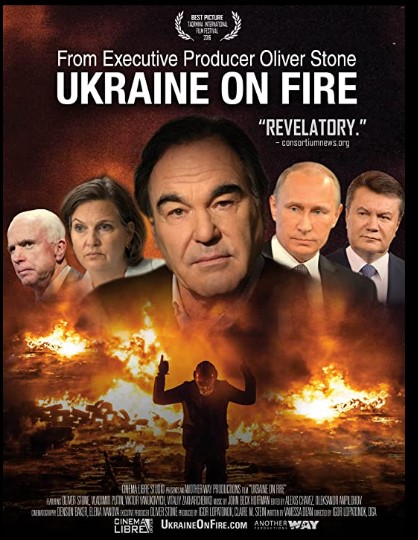 Јутјуб го избриша филмот „Украина во пламен“ кој во 2016 година го сними Оливер Стоун