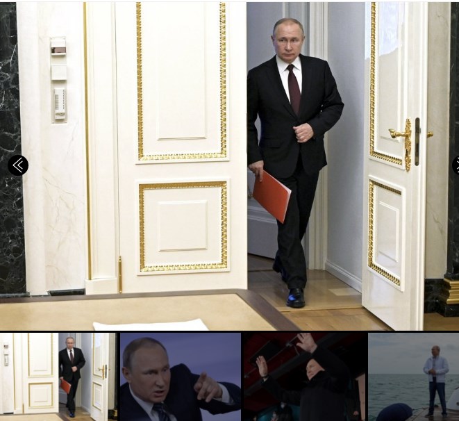 Која е тајната на десната рака на Путин?