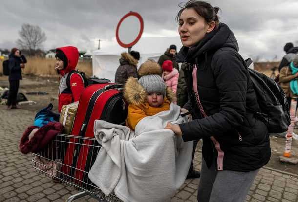 ОН: Над половина милион бегалци се во соседните земји на Украина и бројот се зголемува