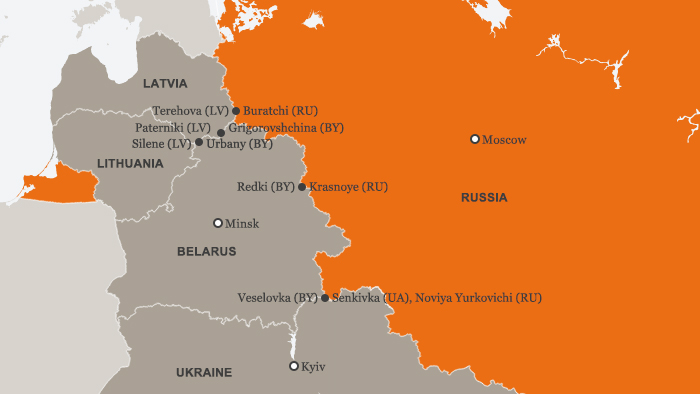 Украина бара од Литванија, Летонија и Естонија да ги затворат границите со Русија и Белорусија
