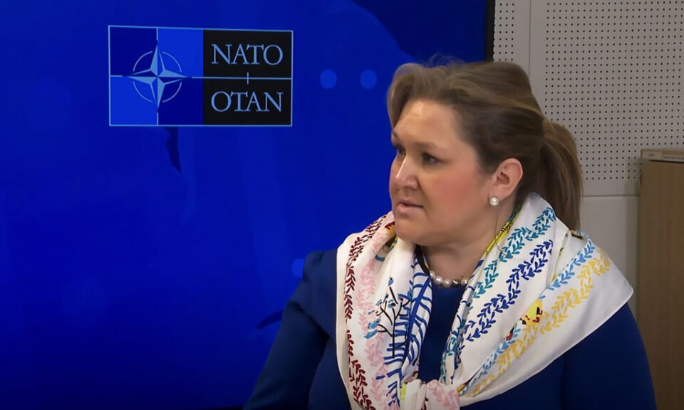 Министерката Петровска на министерски состанок на НАТО во Брисел