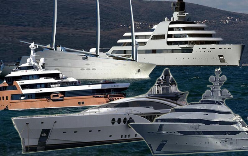 Лов на богатсво по луксузните јахти на руските милијардери: Некои избегаа, некои останаа запленети