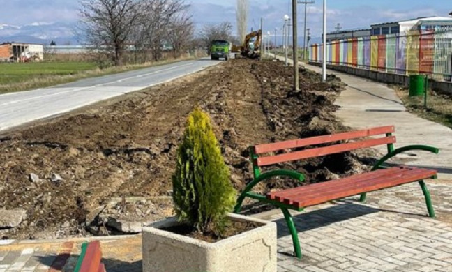 Паунов: Почна уредувањето на просторот покрај патеката во близина на село Таринци