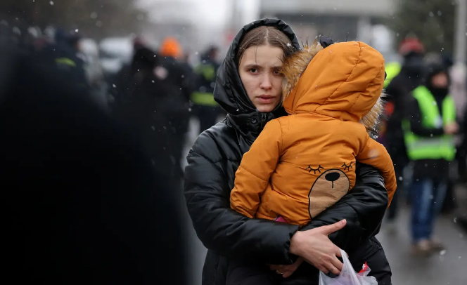 УНХЦР: Војната во Украина предизвика најголем бран бегалци од Втората светска војна