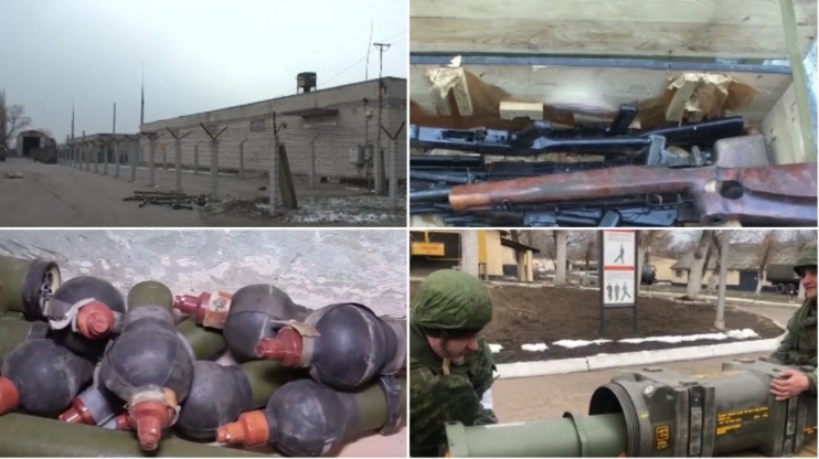 Руските сили освоиле украинска воена база со големо количество складирано оружје
