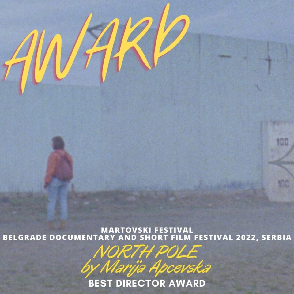 Марија Апчевска ја доби наградата за најдобра режија за „Северен пол“ на Белградскиот фестивал на документарен и краток филм