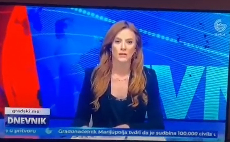 Новинарка се затресе во живо во вечерните вести