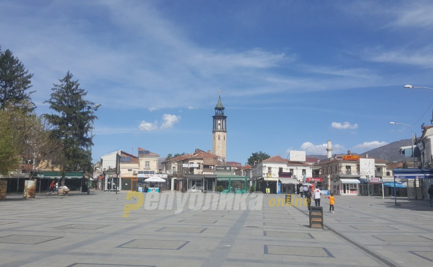Тепачка на плоштадот во Прилеп