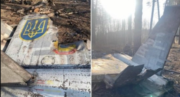 Уникатна снимка од соборување на украински борбен авион во регионот на Харков