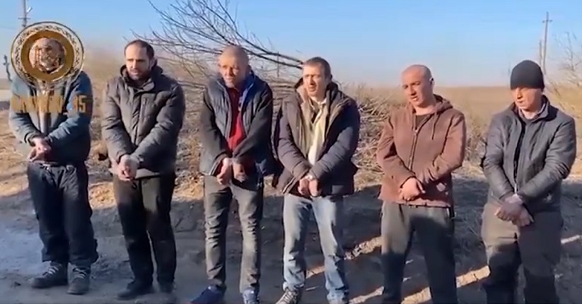 Кадиров објави видео од заробени украински војници во Мариупол