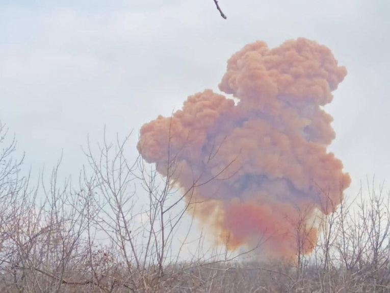 Руските сили погодија резервоар со азотна киселина во источна Украина