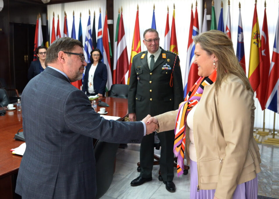 Делегација на НАТО во посета на Министерството за одбрана