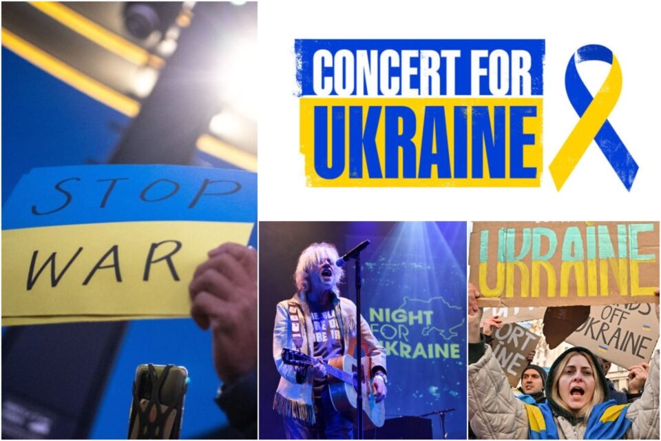 „Ју Ту“ , Мадона, Елтон Џон, Кети Пери, Селин Дион, Били Ајлиш…собраа над 10 милијарди долари помош за Украина