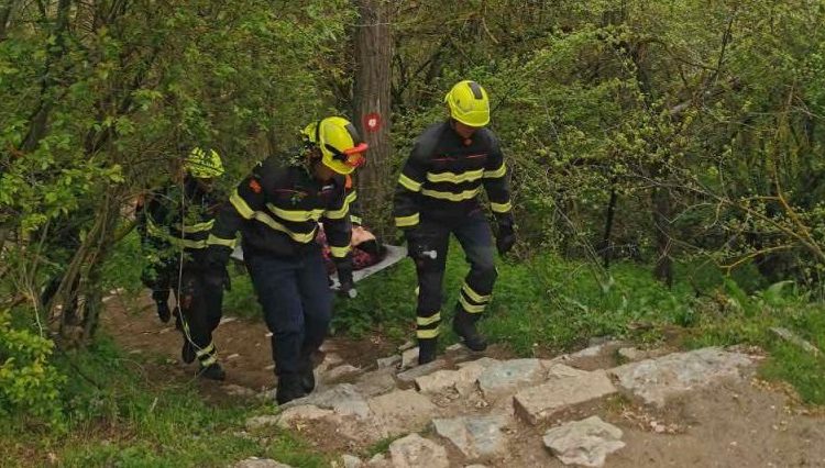 Пожарникари спасувале жена на Водно на која ѝ се слошило на планинарска патека