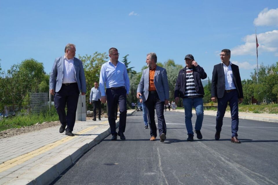 Мицкоски: За прв пат се прави асфалт со фекална и атмосферска канализација на улица “Бр.2” во Радовиш