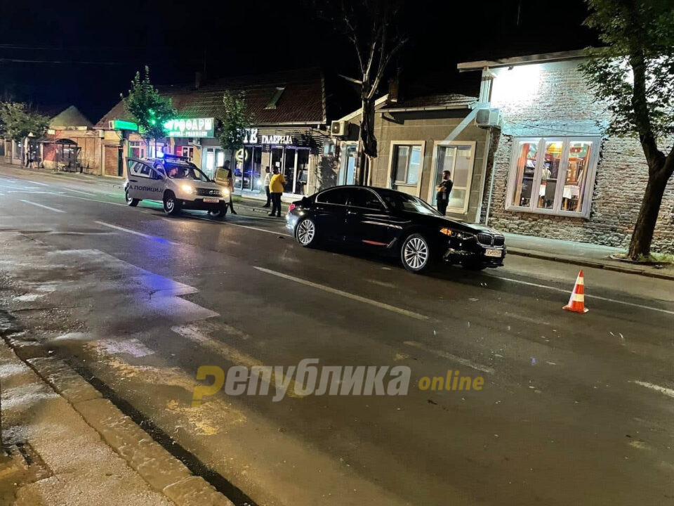 Сообраќајка на „Теодосиј Гологанов“, затворена е улицата, полицијата врши увид