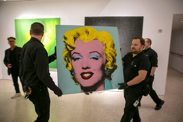 „Мерилин во зелено-сино“ на Енди Ворхол продадена за 184 милиони евра