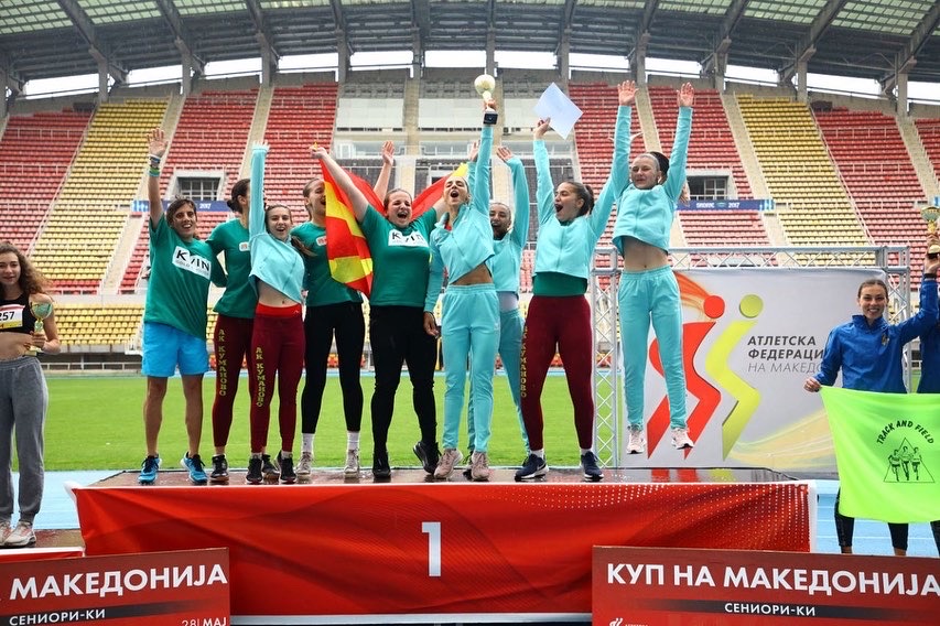 Купот на Македонија за сениори и сениорки со нов национален рекорд и остварени норми во атлетиката