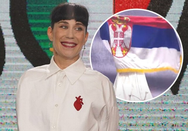 Андреа го фрлаше македонското, но Констракта го стави српското знаме на градите