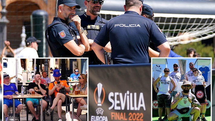 Лига Европа: Над 5.000 полицајци ангажирани за утрешното финале во Севиља, во градот доаѓаат 150.000 навивачи