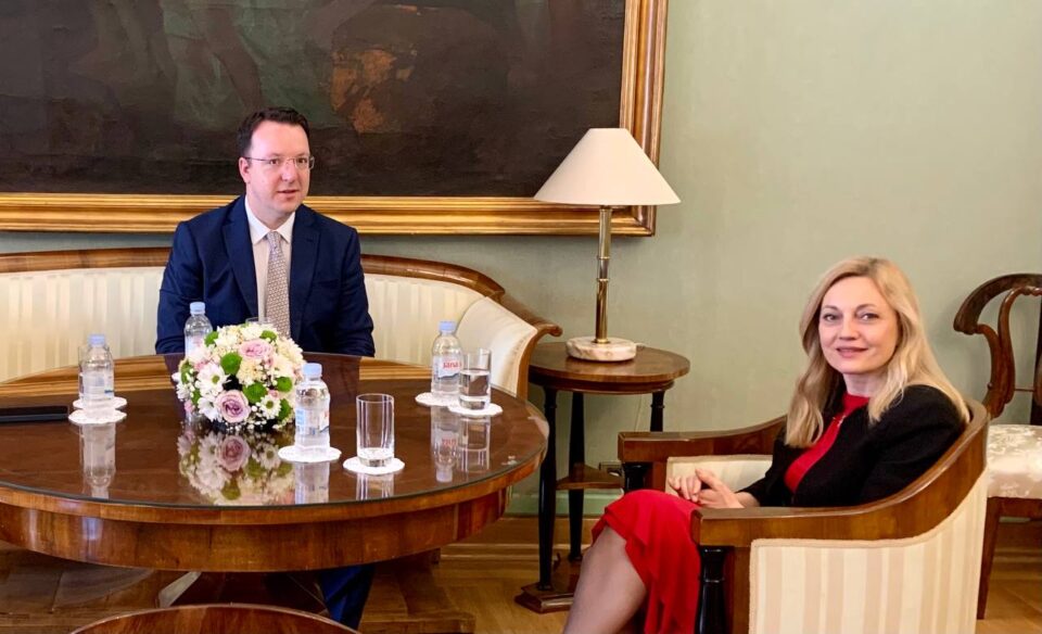 Средби на Александар Николоски со министерот за надворешни на Хрватска Гордан Грлиќ Радман и со пратеничката Маријана Петир, потврдена поддршката за Македонија и ВМРО-ДПМНЕ