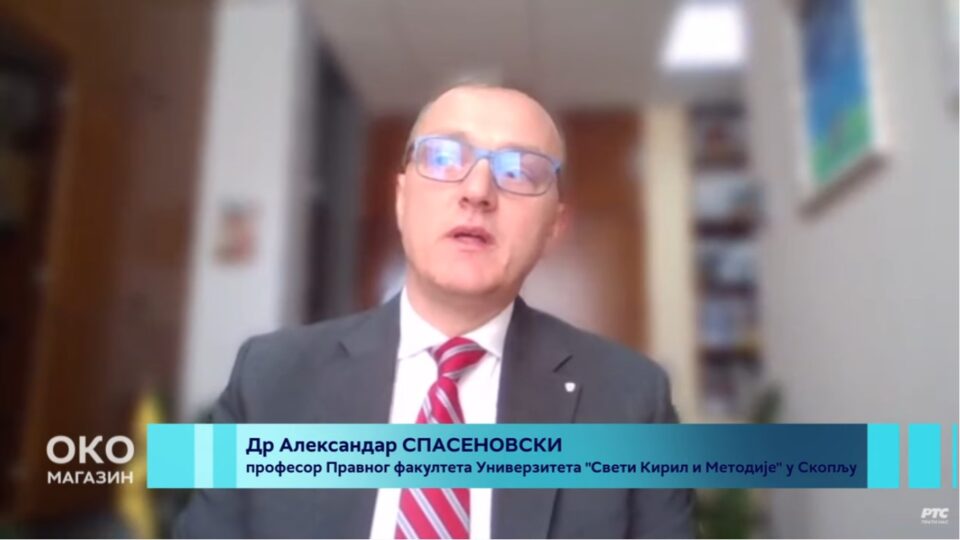 Спасеновски за РТС: Исправна и силно посакувана е одлуката на вселенската патријаршија