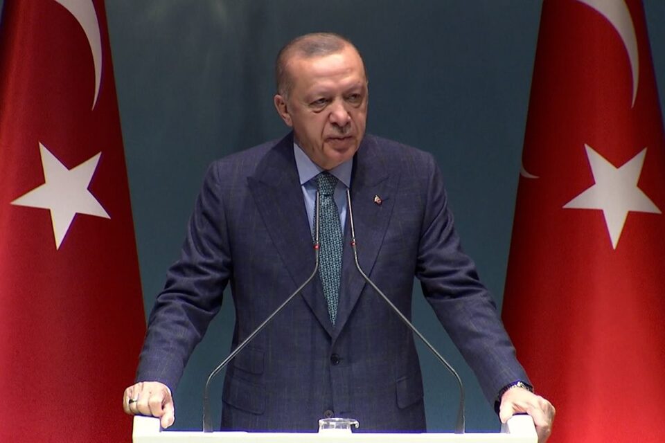 Ердоган: Застапувам решение со две држави, единствениот пат до мир