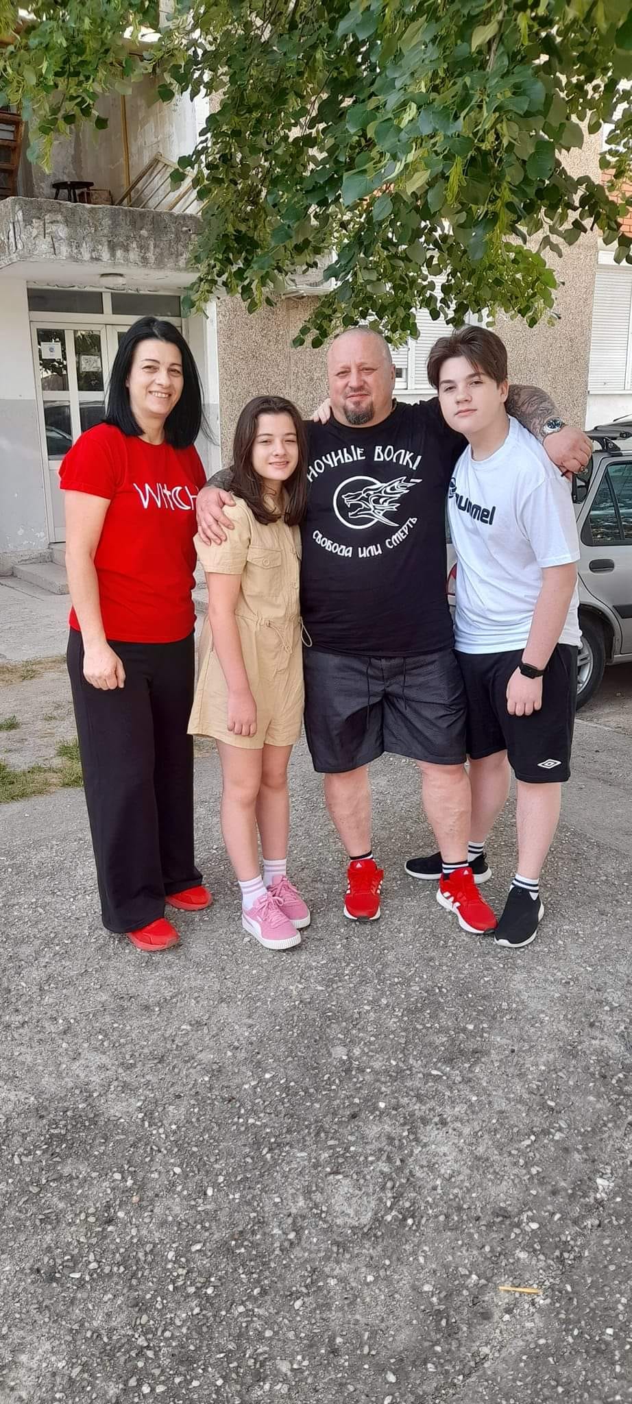 Првпат по пет години Горан Ангелов заедно со семејството