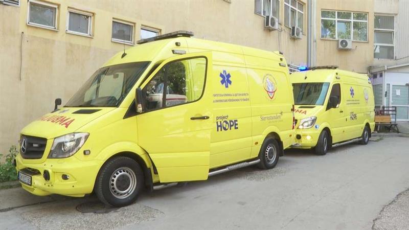 Четиримесечно бебе е првиот пацент кој ќе замине на операција во Бугарија со новите возила за интензивна нега