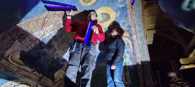 Истражување за изработка на студија за одржување на фрески во црквата „Св. Ѓорѓи“ во Курбиново