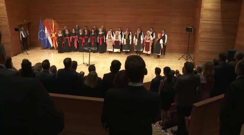 Во Филхармонија се одржа концерт посветен на 30 години дипломатски односи меѓу Македонија и Хрватска