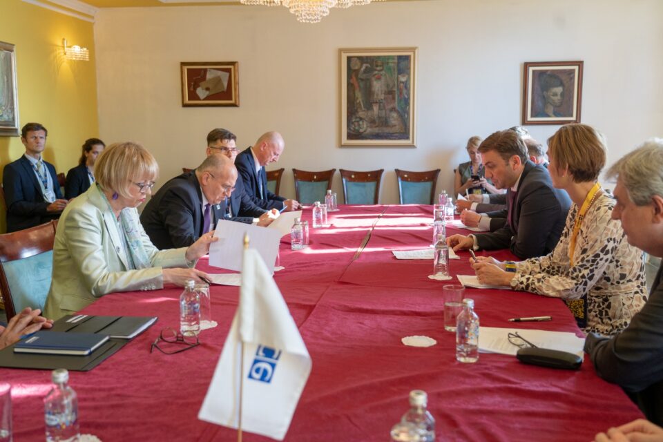 Состанок на ОБСЕ Тројката во рамки на Преспа форум за дијалог