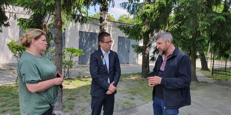 Заменикот народен правобранител Андоновски во Киев  се сретна со украинската колешка Сивицка