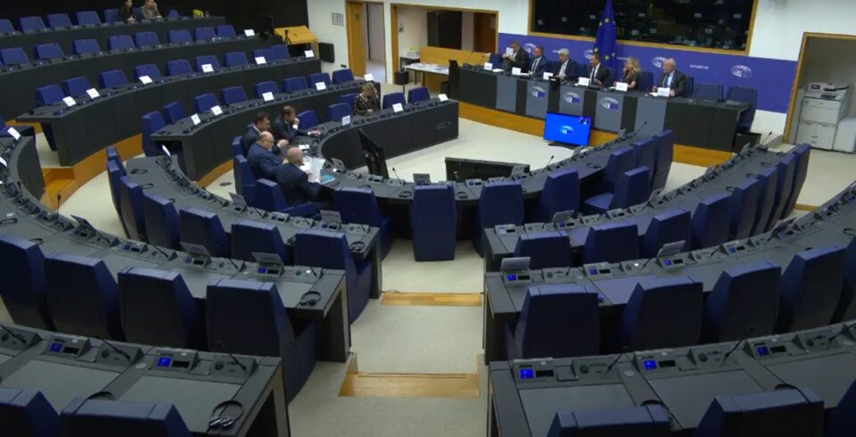 Никој не му дојде на Џамбаски: Бугарските историчари пред празна сала во Европарламентот ја претставуваа „Вистината за Македонија“