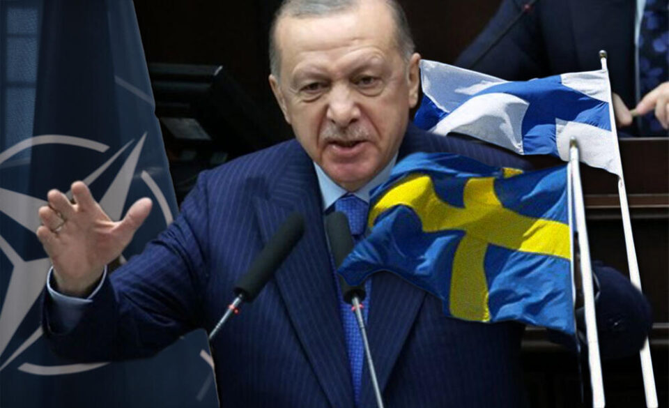 Ердоган: Нема компромис за членството на Шведска и Финска во НАТО