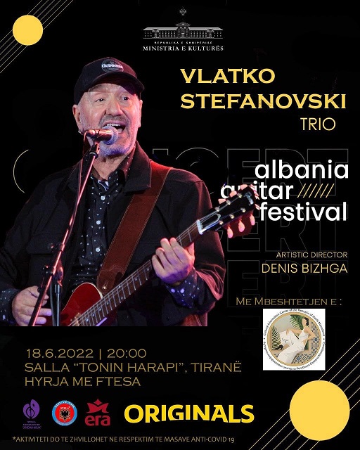 Влатко Стефановски првпат настапи во Тирана