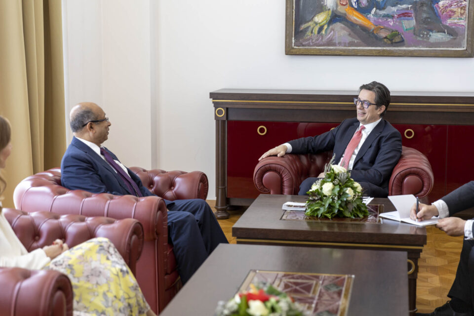 Пендаровски на средба со Бишваџит Банерџи, експерт од областа на меѓународната монетарна политика