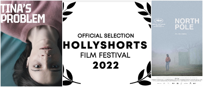 „Проблемот на Тина“ и „Северен пол“ во официјална селекција на „Hollyshorts Film Festival“