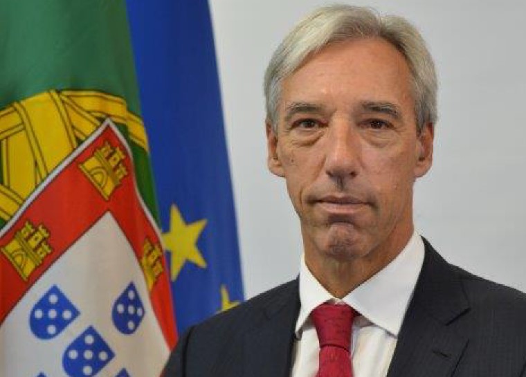 Шефот на дипломатијата на Португалија Жоао Гомес Кравињо во посета на Скопје