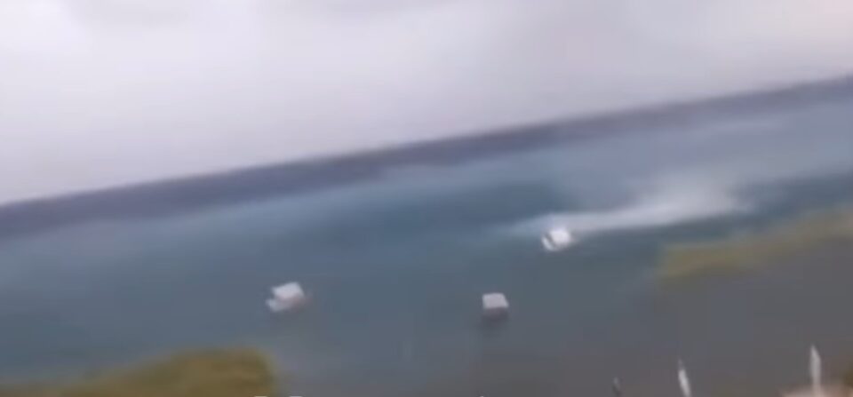Tорнадо преврти чамец во Охрид
