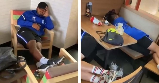 Фудбалерите на Шкупи спиеле во Мекдоналдс во Виена, претходно одмарале на плажа