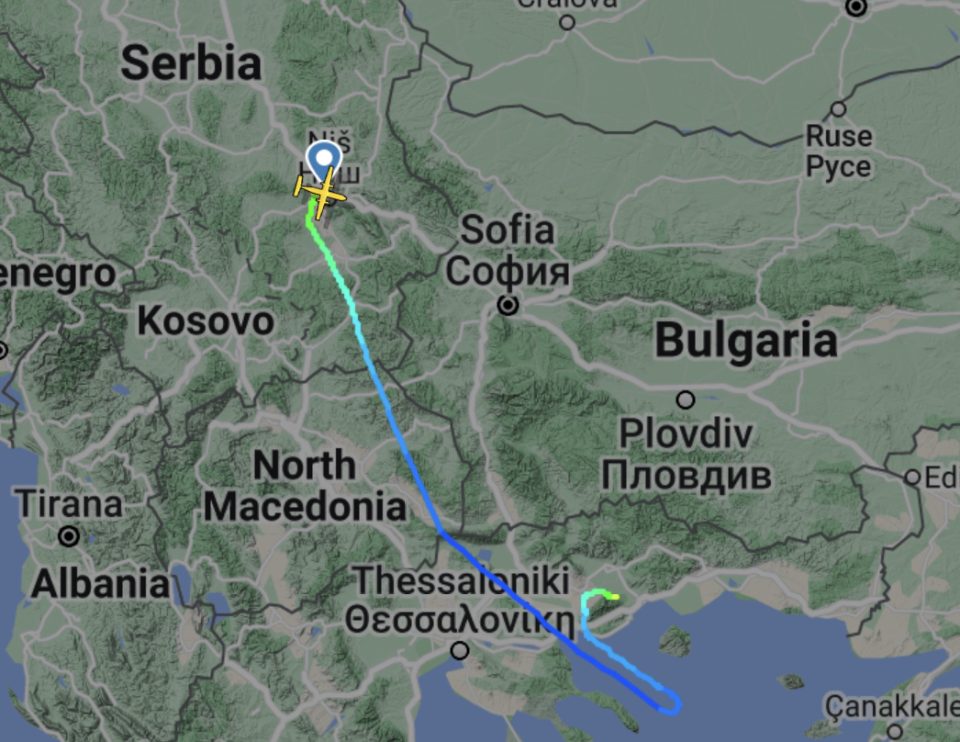 Киев: Сите членови на екипажот на авионот што се урна во Грција биле Украинци