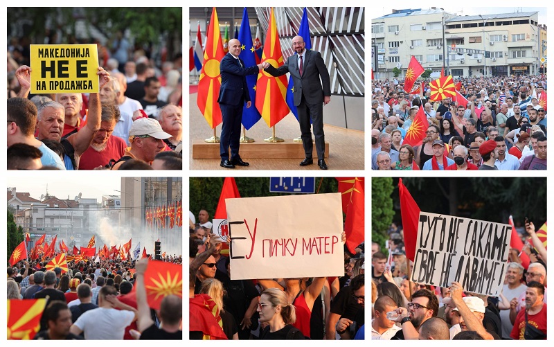 Европскиот емисар да го види македонскиот народ, да го слушне македонското НЕ: Денеска пред Влада во 12!