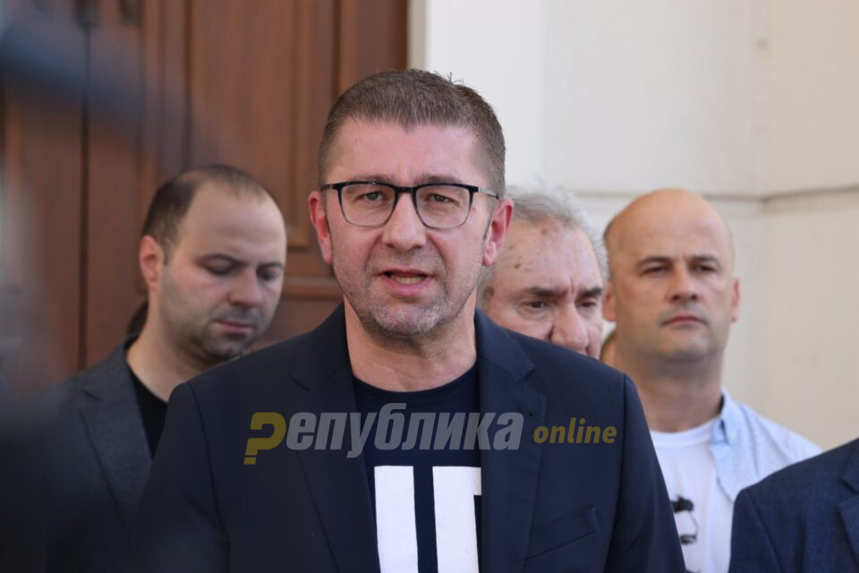 Мицкоски: На предвремените парламентарни избори кои следат коалицијата предводена од ВМРО-ДПМНЕ ќе има историски резултат