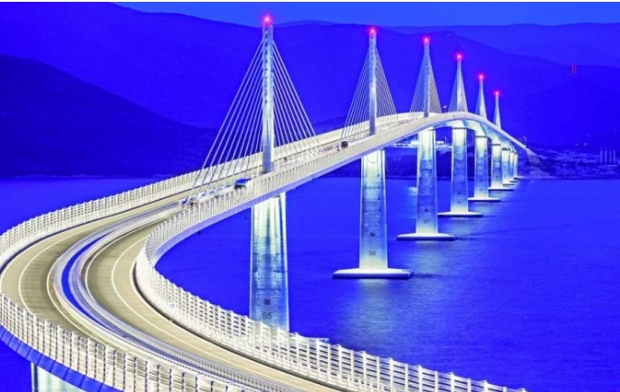 Кинези го изградија најмодерниот мост во Хрватска