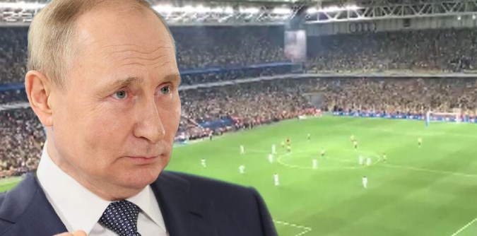 Слушнете го скандирањето „Ла, ла, ла, Владимир Путин“ во Турција додека играше Динамо Киев
