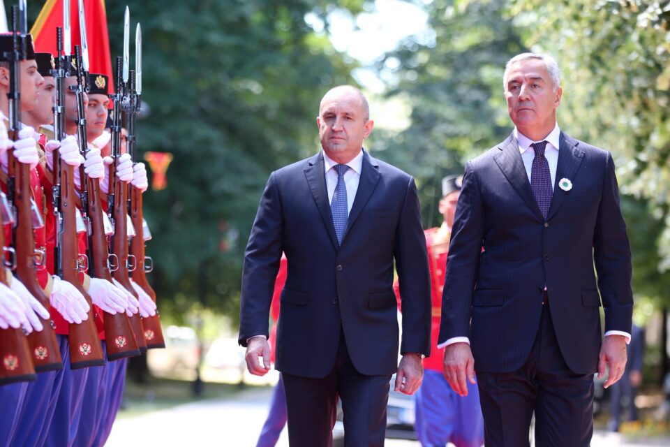 Радев: Бугарија категорично ја поддржува Црна Гора на патот кон ЕУ