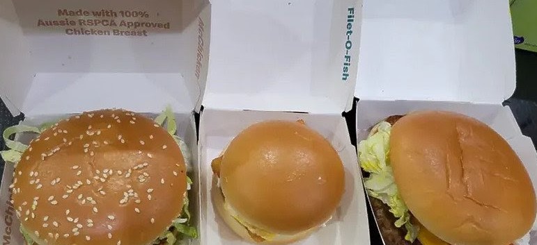 Хамбургерите од Мекдоналдс од мали станаа помали